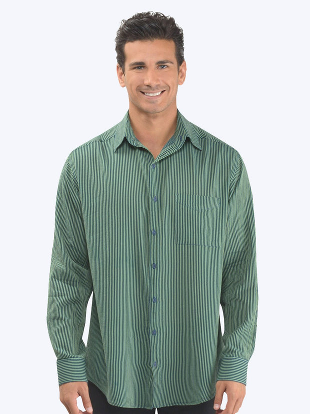 "Raya" Washable Silk - Cotton Big Shirt - Tianello.com