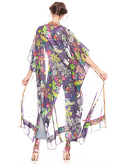  Tianello Aratta  "Dreaming of Paradise"   Long Kimono Lilac