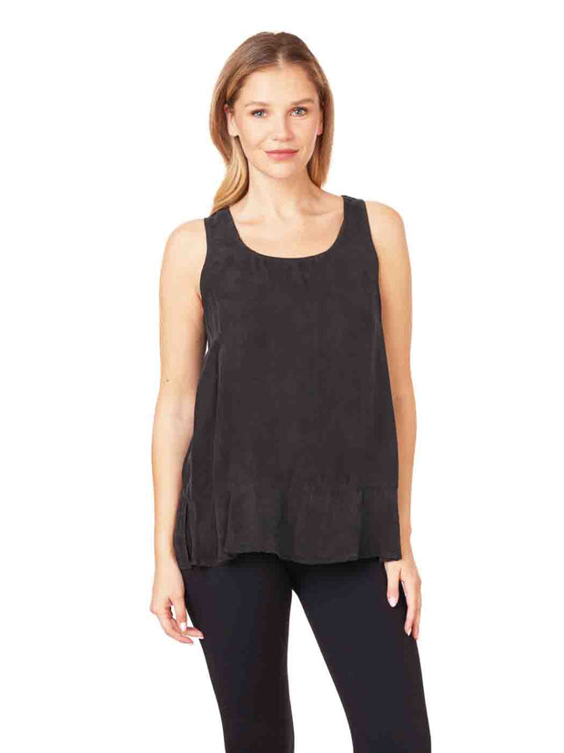 Tianello Sueded Cupro  "Bella"  Tank Top
