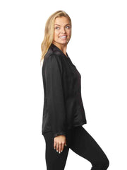 Tianello CUPRO Satin "Diane" Blouse