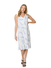 Tianello "Holly"  Embroidered COTTON "CINDY" Tank Dress