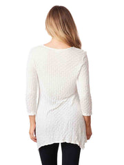 Tianello "Hana" Knit Jersey Jacquard "Asbury" Tunic
