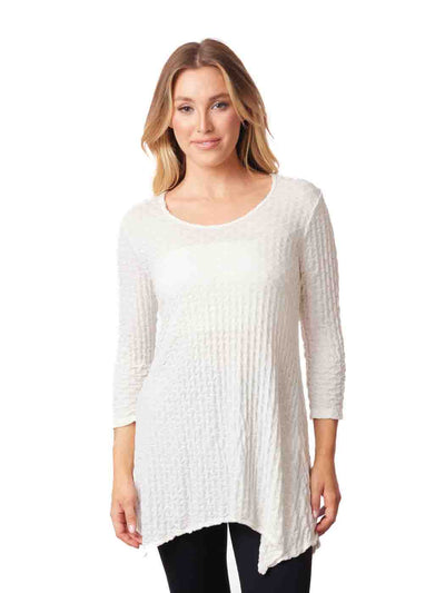 Tianello "Hana" Knit Jersey Jacquard "Asbury" Tunic