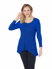 Tianello "Innu" Knit Jersey Jacquard Aston Tunic