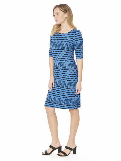 Tianello Stripe Knit, Jersey Jacquard, "S.S. Ballet Dress" S,XL