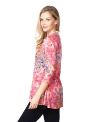 Tianello "Tindar" Cotton Burnout "Leyton" Tunic-Wash