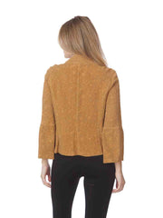 Tianello Tencel Cotton Jacquard "Angie" Jacket-Sahara