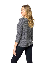 Tianello "Betina" French Knit "Ballet" Tee