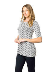 Tianello "LaVille"  French Knit Lou Ann Tunic - XS,S,M,L,XL