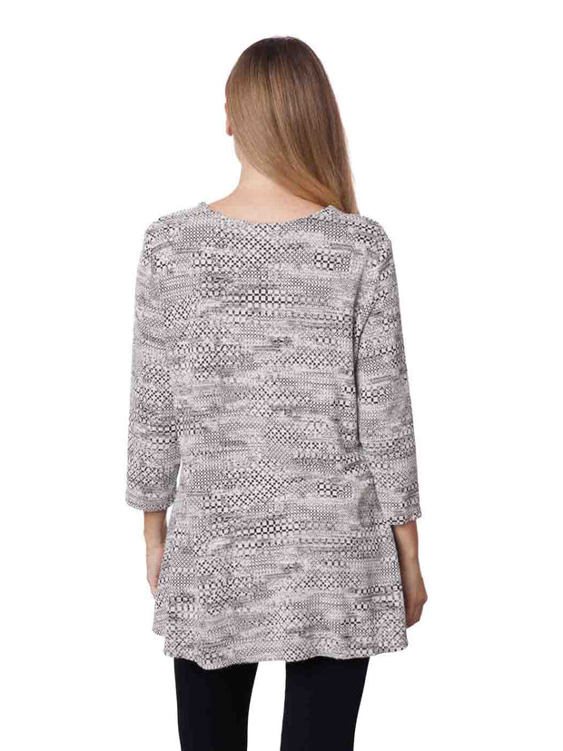 Tianello "Lexington" French Knit "Leyton" Tunic