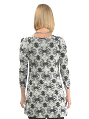 Tianello "Ripple" French Knit "Livia" Tunic