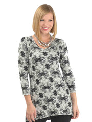 Tianello "Ripple" French Knit "Livia" Tunic