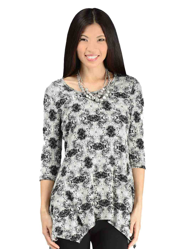 Tianello “Ripple” French Jersey Asbury Tunic