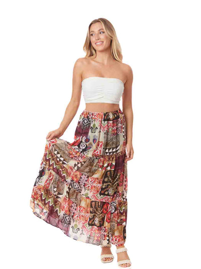 Tianello Sueded CUPRO "Makena"  "Chimayo" Skirt XS,M,XL