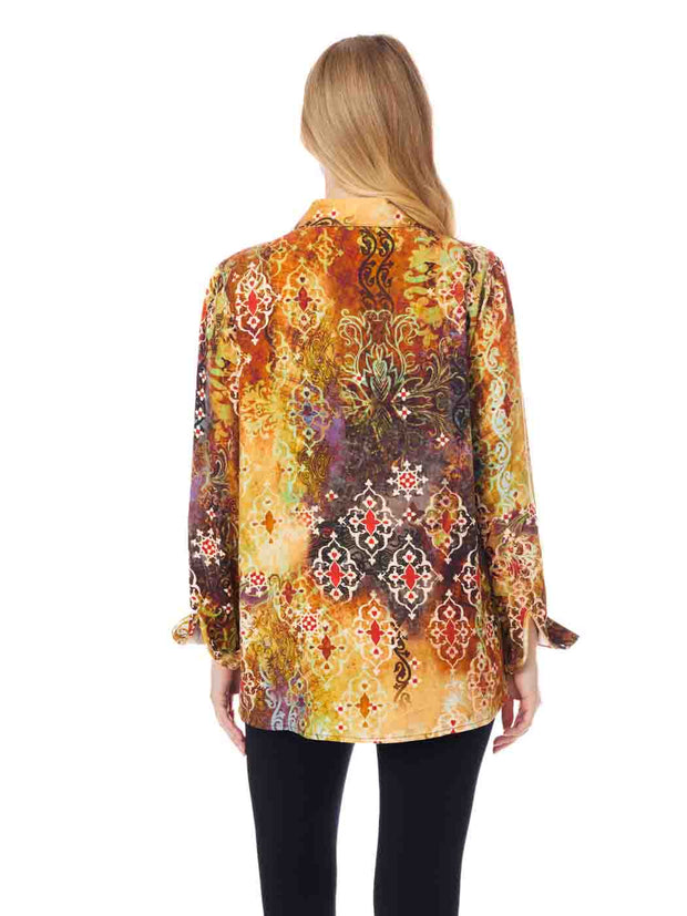 Tianello TENCEL™ Print "Bijou"  Print "Loving" Blouse