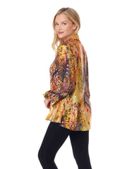 Tianello TENCEL™ Print "Bijou"  Print "Loving" Blouse