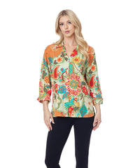 Tianello TENCEL™ "Goya" Print "Suzy" Blouse
