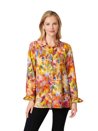 Tianello TENCEL™ Print "Jinya"  Print "Loving" Blouse