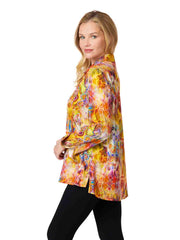 Tianello TENCEL™ Print "Jinya"  Print "Loving" Blouse