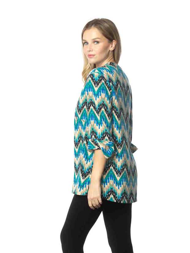 Tianello  TENCEL™ "MOTIF" Print   "Diva' Blouse-Wash