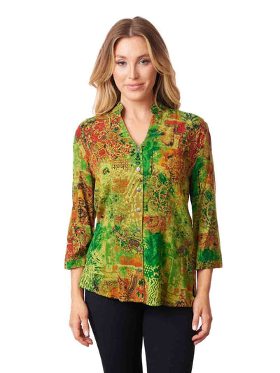 Tianello TENCEL™ "Sheikh" Dynasty Blouse - XS
