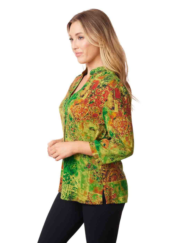 Tianello TENCEL™ "Sheikh" Dynasty Blouse - XS