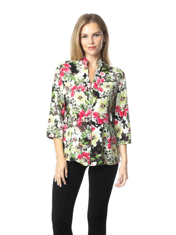 Tianello TENCEL™ "Xandra" Dynasty Blouse-WASH