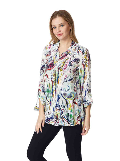 Tianello Happa Washable Silk Loving Blouse-Wash