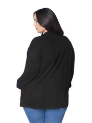 Tianello "Plus" Sized TENCEL™ &nbsp;Oversized &nbsp;"Jonathon" Boyfriend Jacket