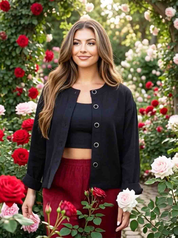 Tianello Plus Sized TENCEL™ Crop 