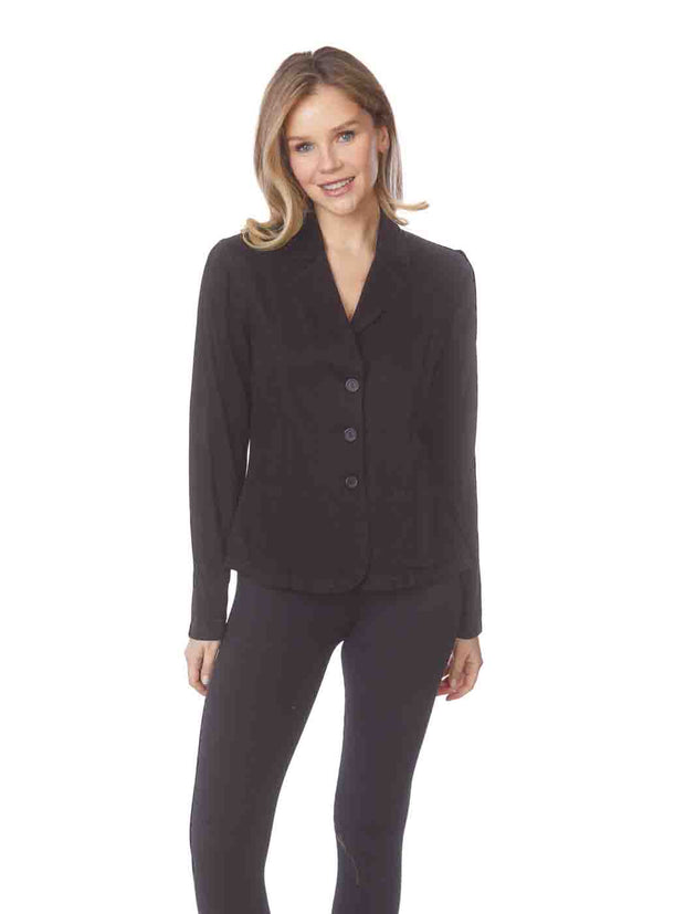 Tianello TENCEL™   "Penelope"  Blouse/Jacket-Black