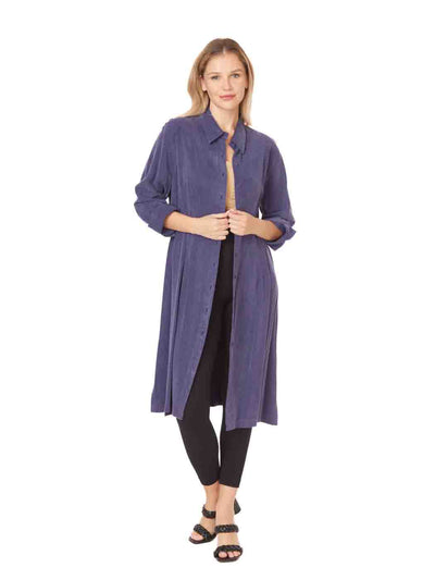 Tianello TENCEL™  Long Sleeved "Daphne" Duster
