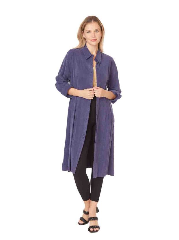 Tianello TENCEL™  Long Sleeved "Daphne" Duster
