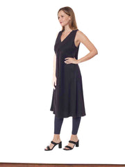Tianello " TENCEL™ Herringbone LINEN "CINDY" Tank Dress