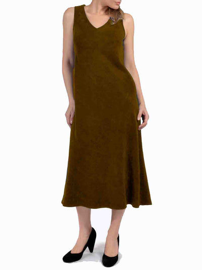 Tianello TENCEL™ Erika Tank Dress-Expresso