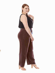 Tianello Tencel “Kathryn” Flat Front - Elastic Back Pants