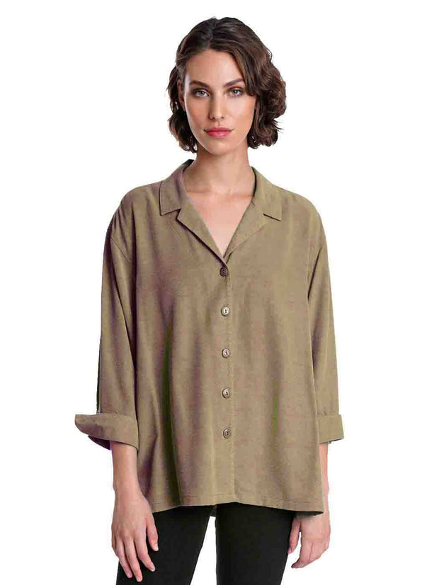 Tianello TENCEL™ "Aida" Blouse - Tianello.com