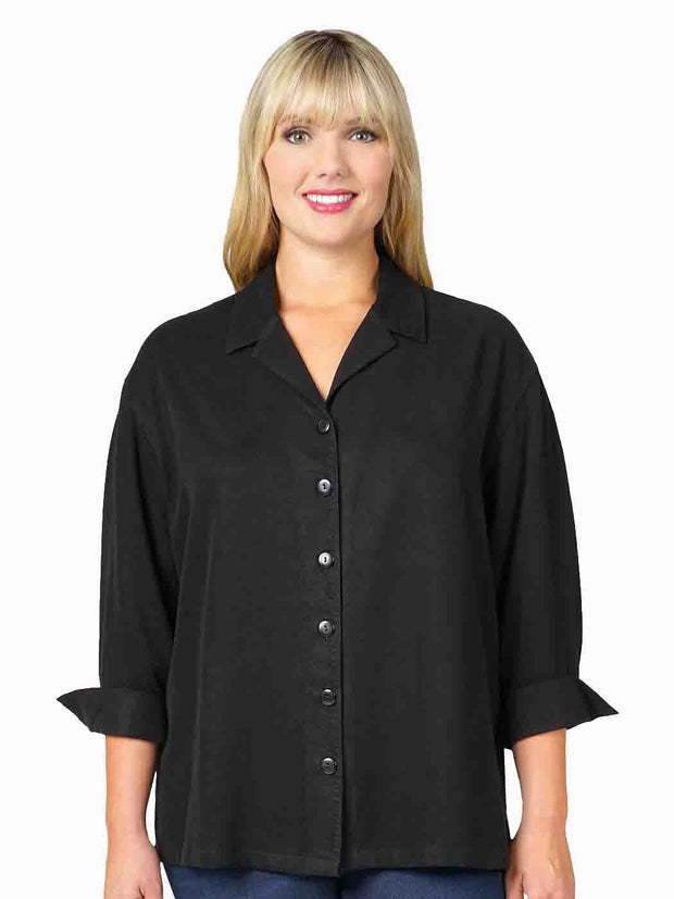 Tianello TENCEL™ "Aida" Blouse - Tianello.com