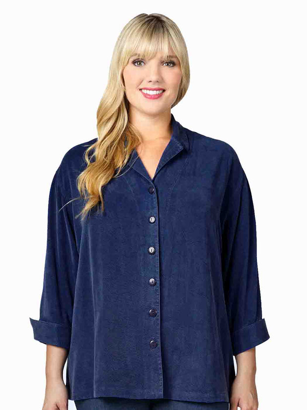 Tianello TENCEL™ "Aida" Blouse - Tianello.com