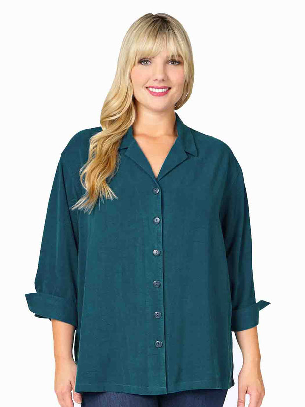 Tianello TENCEL™ "Aida" Blouse - Tianello.com
