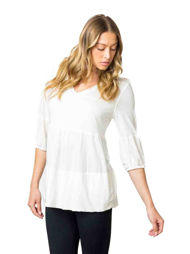 Tianello "Honey" "Whisper" Knit &nbsp;"Shelby" Blouse