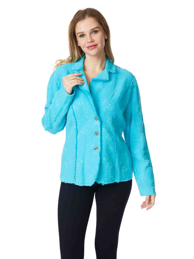 Tianello TENCEL™  "BELLE" Jacquard  "Penelope" Blouse/Jacket