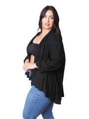 Tianello "Plus Sized" TENCEL™ &nbsp;Jacquard "Taylor" Jacket