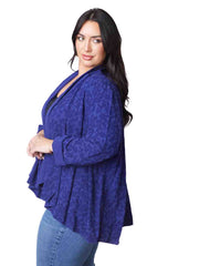 Tianello "Plus Sized" TENCEL™&nbsp; "VINE" Jacquard "Taylor" Jacket