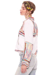 Tianello Aratta Crafted   2 Pocket "Lily Jacket"-White