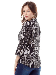 "BAVL" Print Dynasty Blouse-WASH