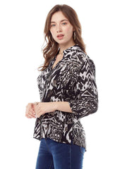 "BAVL" Print Dynasty Blouse-WASH