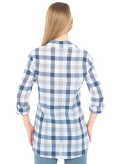 Tianello "Cejena" Cotton Gauze Loving Blouse-Wash