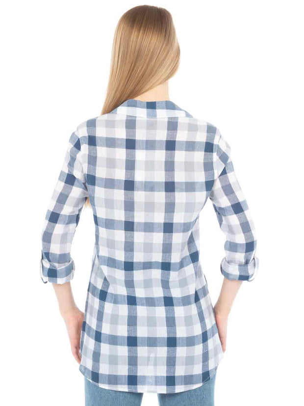 Tianello "Cejena" Cotton Gauze Loving Blouse-Wash
