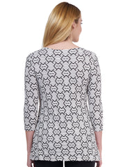 "Amour" Knit Jersey "Bon Bon" Tunic